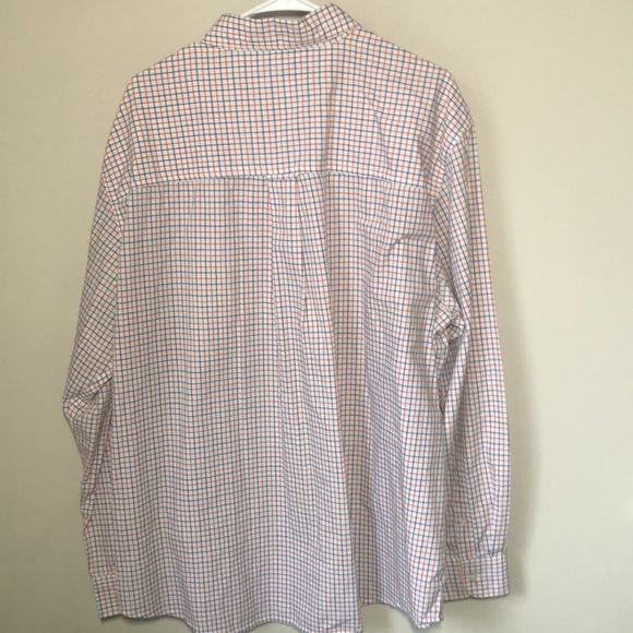 Ralph Lauren Chaps Long Sleeve Polo Men’s Red White and blue XXL - Picture 4 of 9